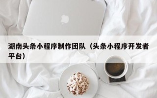 海西湖南头条小程序制作团队（头条小程序开发者平台）